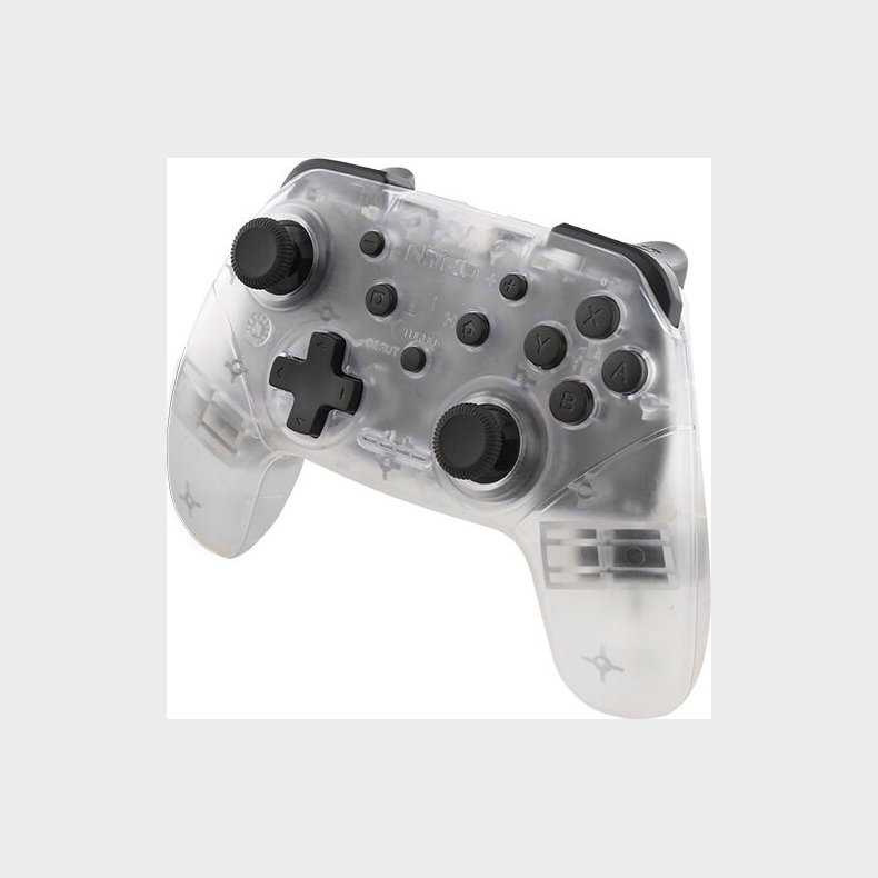 Nyko - Tr�dl�s Core Controller Til Switch, Pc, Og Mac - Gennemsigtig