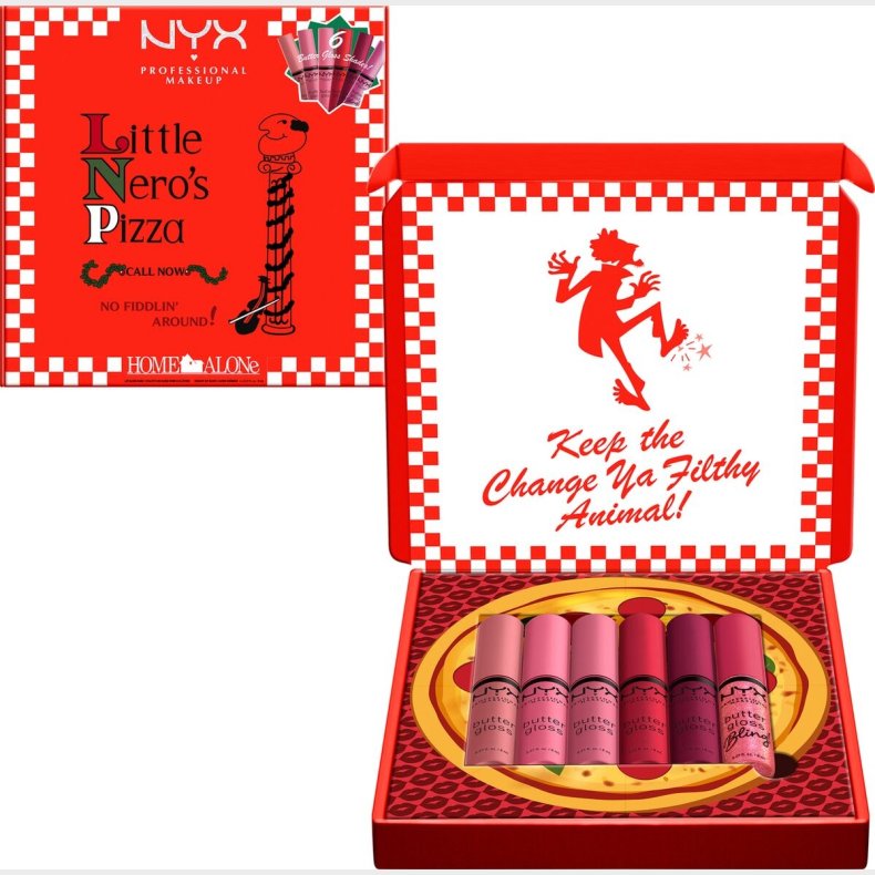 Nyx - Professional Butter Gloss Pizza Box Makeup Gift Box
