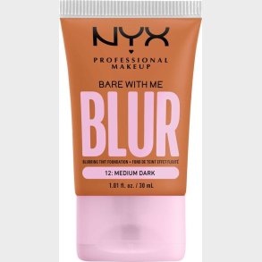 Nyx - Bare With Me Blur Skin Tint Foundation - 12 Medium Dark