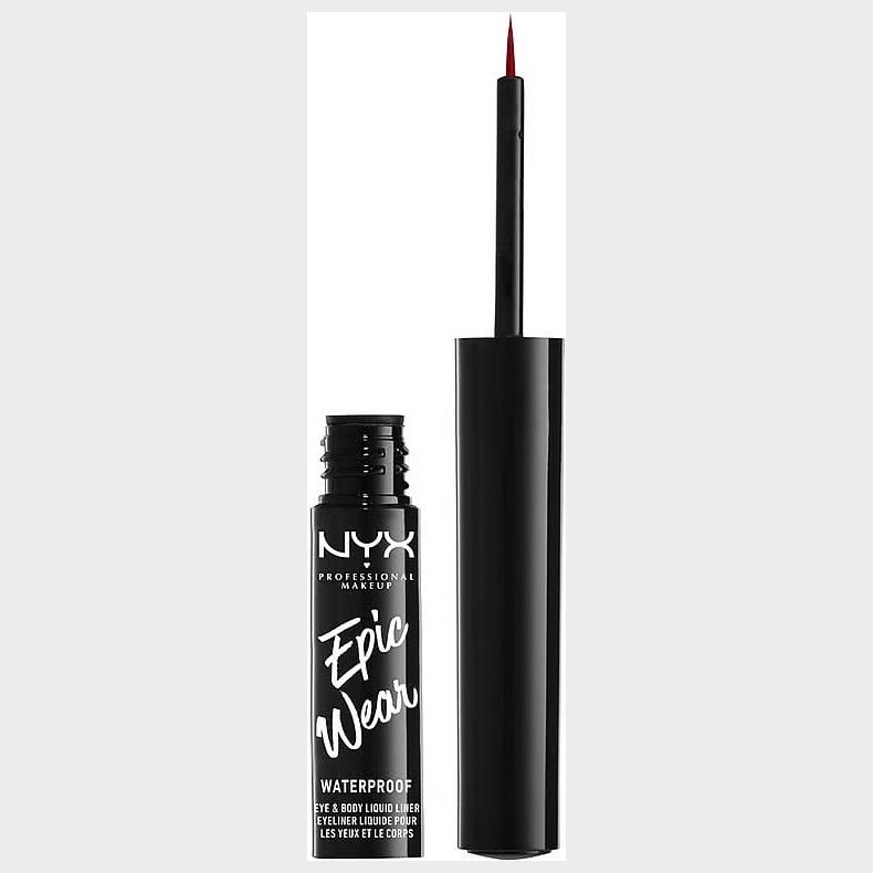 Nyx Professional Makeup - Epic Wear Semi Permanent Liquid Liner - Red