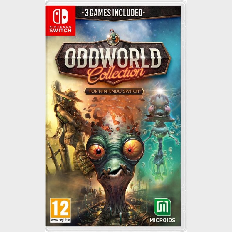Oddworld (complete Collection) - Nintendo Switch