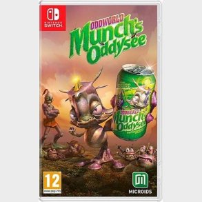 Oddworld Munch's Oddysee - Kode I Boks  - Nintendo Switch