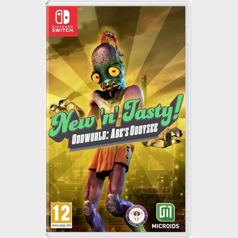 Oddworld: New n Tasty - Kode I Boks  - Nintendo Switch