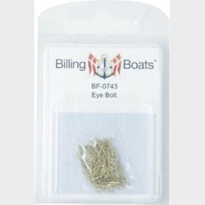 Billing Boats Fittings - jebolt - 9 Mm - 100 Stk
