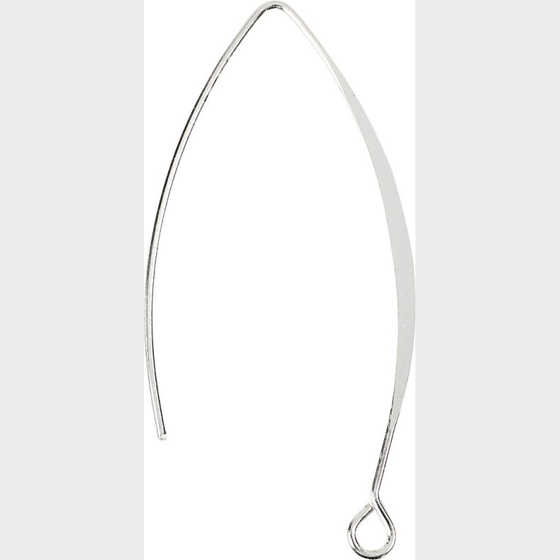 rebjle - H 42 Mm - Hulstr. 2 Mm - Forslvet - 30 Stk.