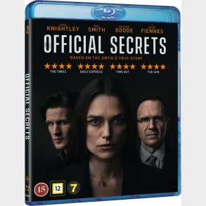 Official Secrets - Blu-Ray