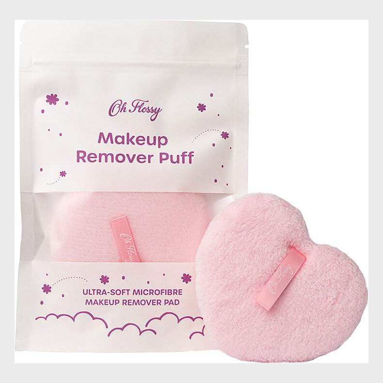 Oh Flossy - Makeup Fjerner - Bomuldshjerte