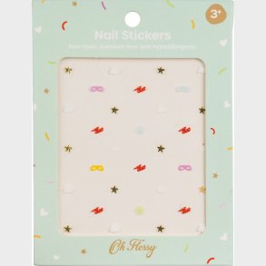 Oh Flossy - Neglestickers - Superhero