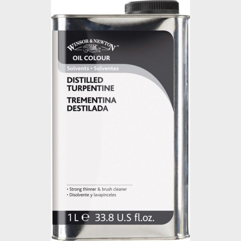 Winsor & Newton - Distilled Turpentine 1000 Ml