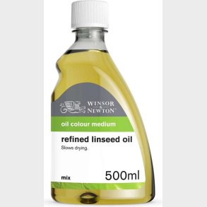 Winsor & Newton - Oil Linseed Oil Refined - 500 Ml - 3149748