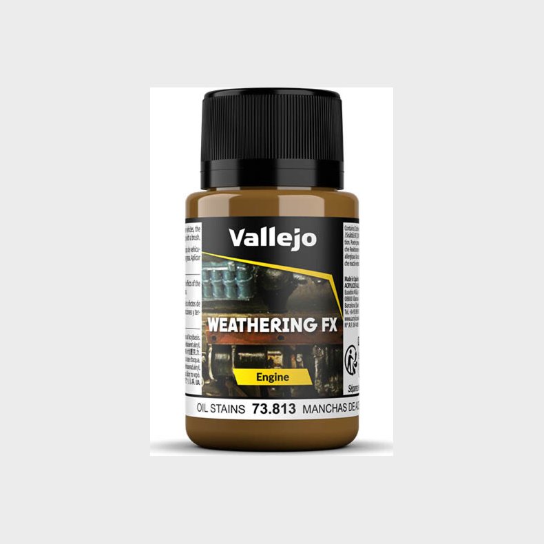 Vallejo - Engine Effects - Oil Stains 40 Ml