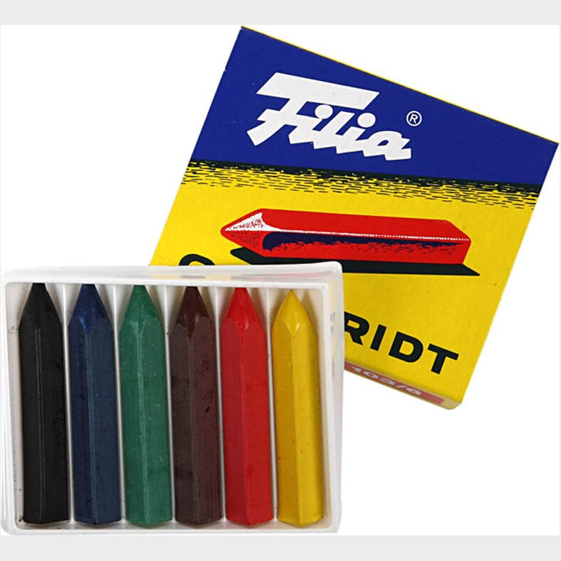 Filia - Oliekridt - 6 Farver