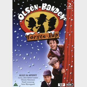 Olsen Bandens Frste Kup - Julekalender - Afsnit 1-24 - DVD - Tv-serie