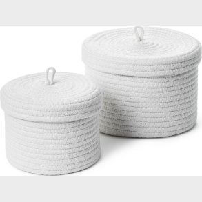 Olsen Home - Kurve Med Lg - Hvid - 2 Stk