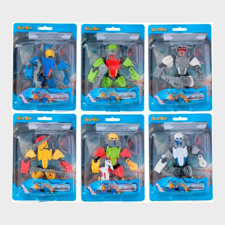 Ombyggelig Robot - 12 Cm