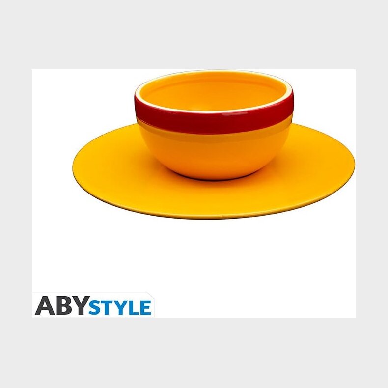 One Piece - Bowl And Saucer - Straw Hat