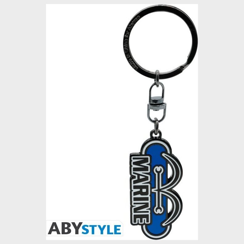 One Piece - Marine Keychains X4