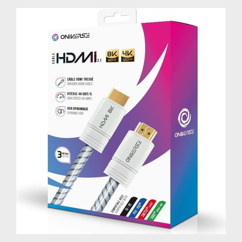 Oniverse - 8k Hdmi Cable - White