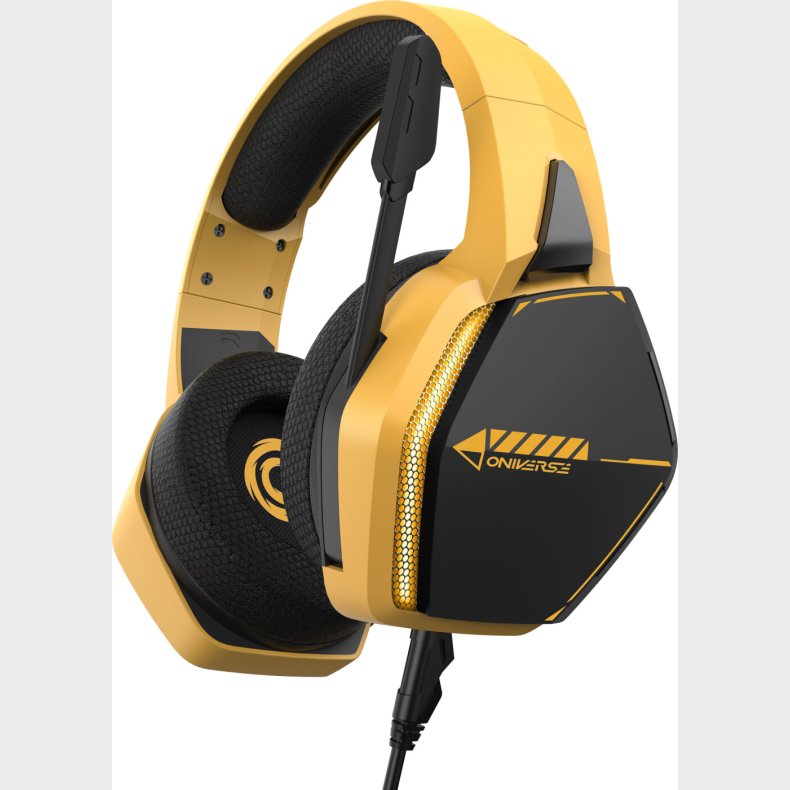 Oniverse Gaming Headset Nebula - Solarfire Yellow