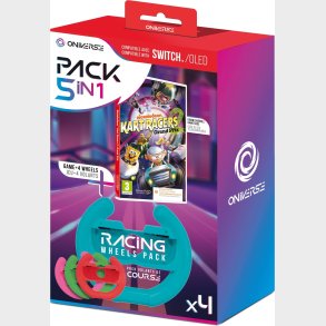 Oniverse Nsw Bundle Ciab Nickelodeon Kart Racers 2: Grand Prix  + 4 Wheels