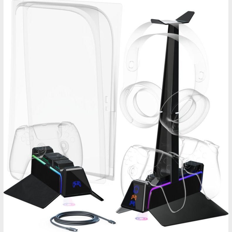 Oniverse Ps5 Fast Charging Station - Black