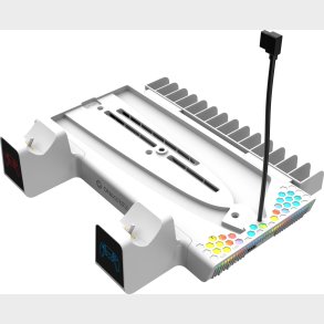 Oniverse Ps5 Nexus 5 Multifunction Stand For Ps5 - White