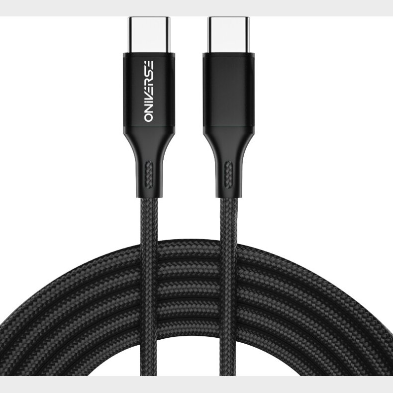 Oniverse Usb-c To Usb-c Charging Cable, 3 M - Black