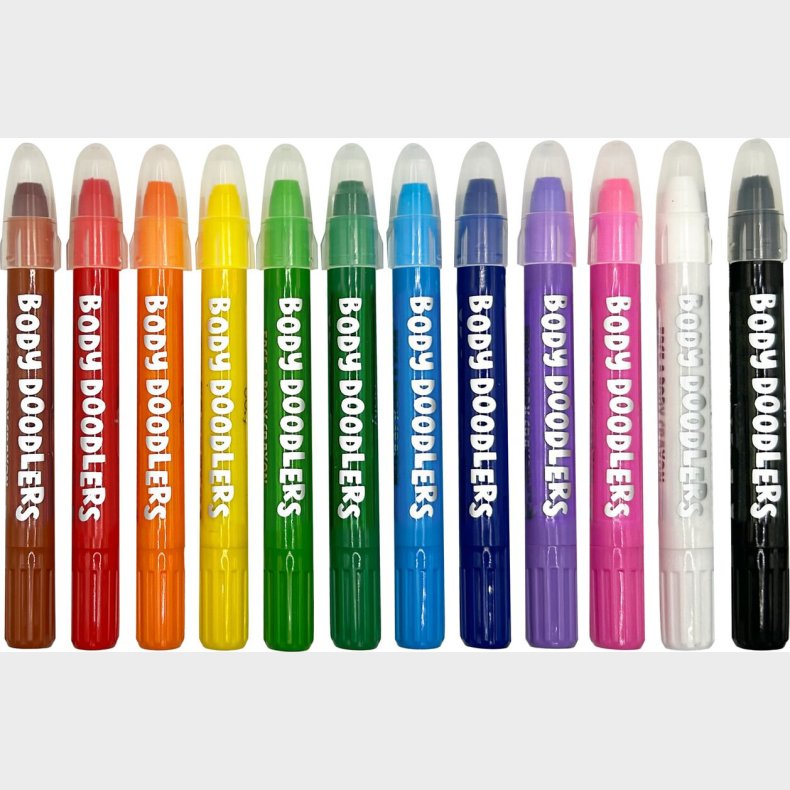 Ooly - Ansigtsmaling 12 Stk - Face And Body Doodlers