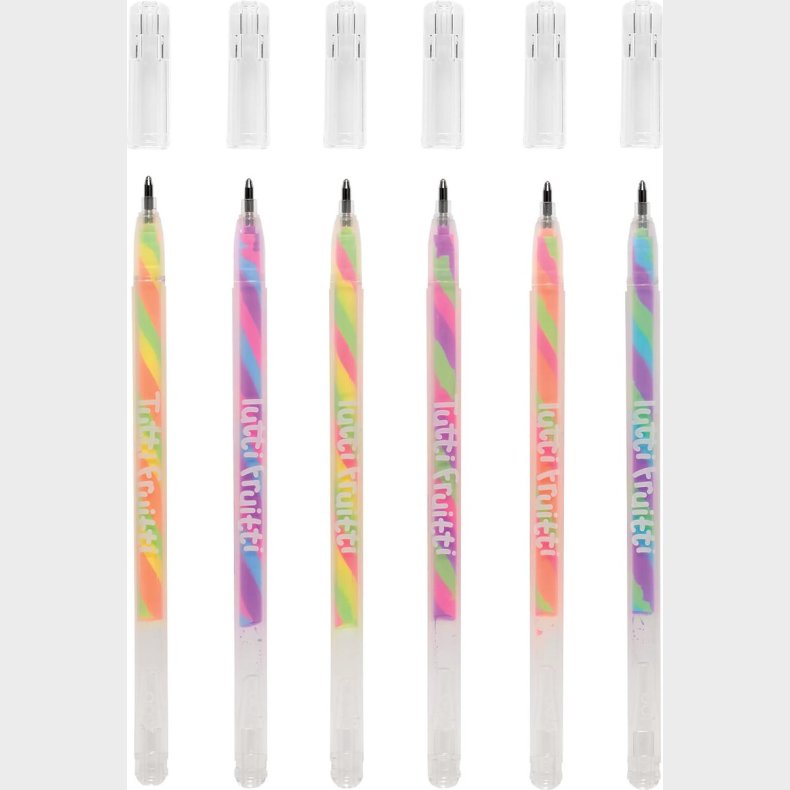 Ooly - Gelpen Med Duft 6 Stk - Tutti Fruitti