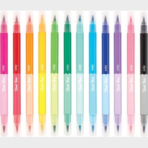 Ooly - Penseltusser 12 Stk - Dobbeltsidet - Dual Tone