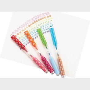 Ooly - Penseltusser Med Stempel 18 Stk - Stampables