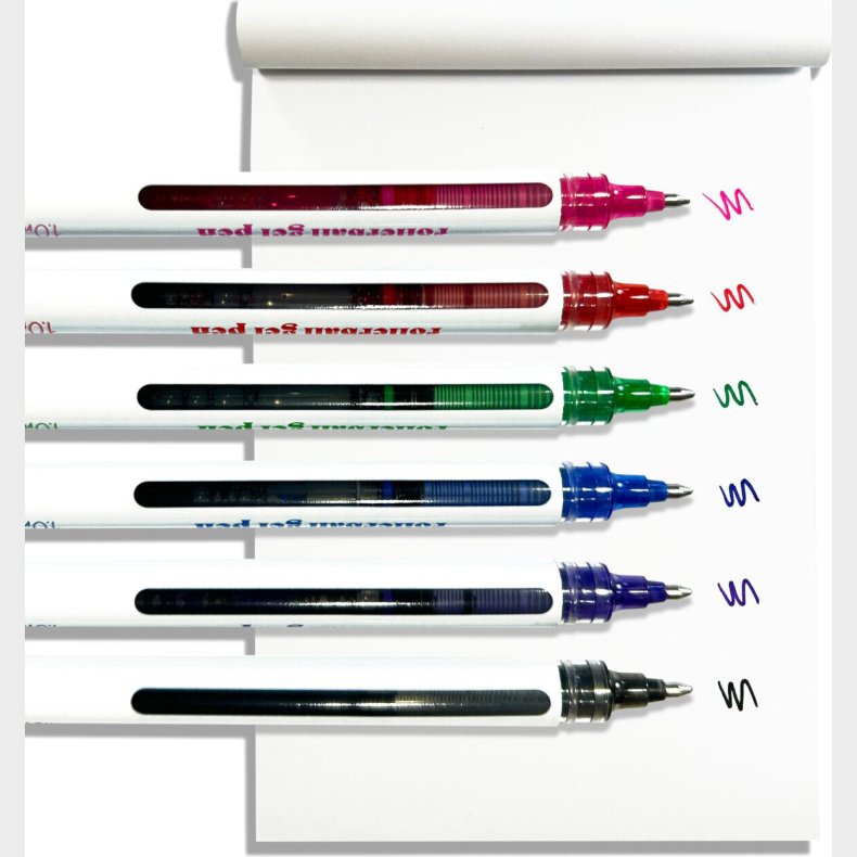 Ooly - Rollerball Gelpen 6 Stk - Seriously Smooth Colour