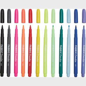 Ooly - Tekstil Tusser 12 Stk - Doodlers