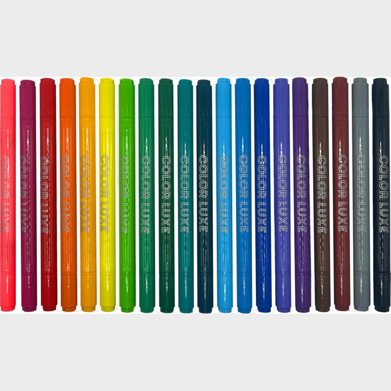 Ooly - Tuspen 20 Stk - Dobbeltsidet - Color Luxe