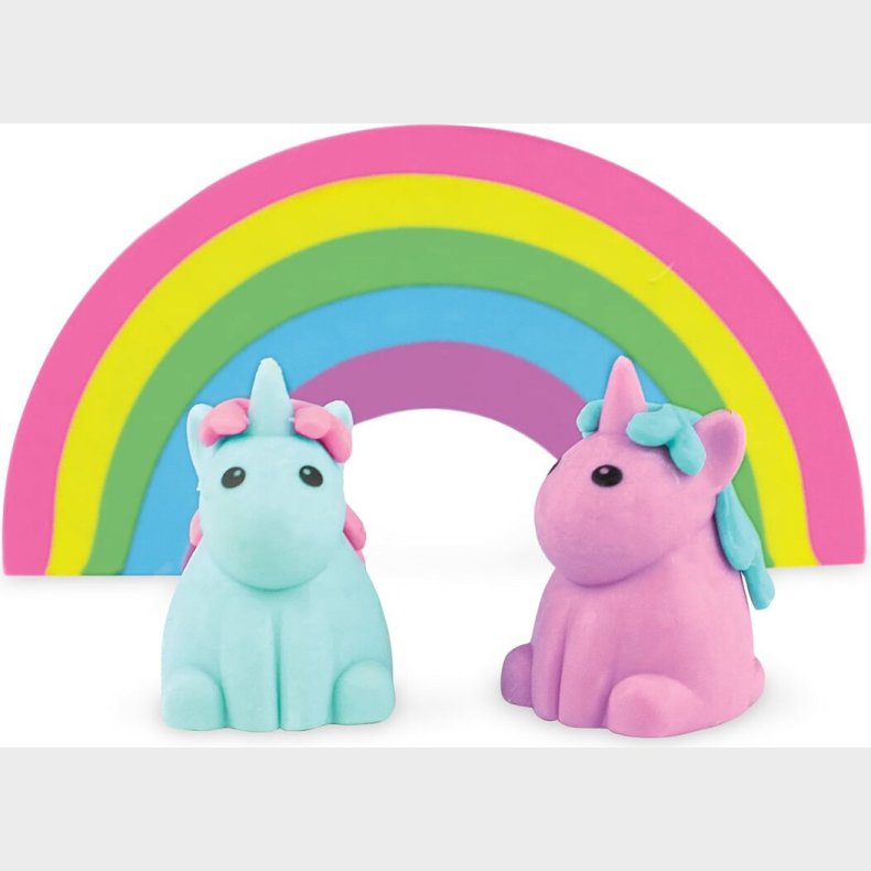 Ooly - Viskel�der Med Duft 5 Stk - Unique Unicorns Strawberry