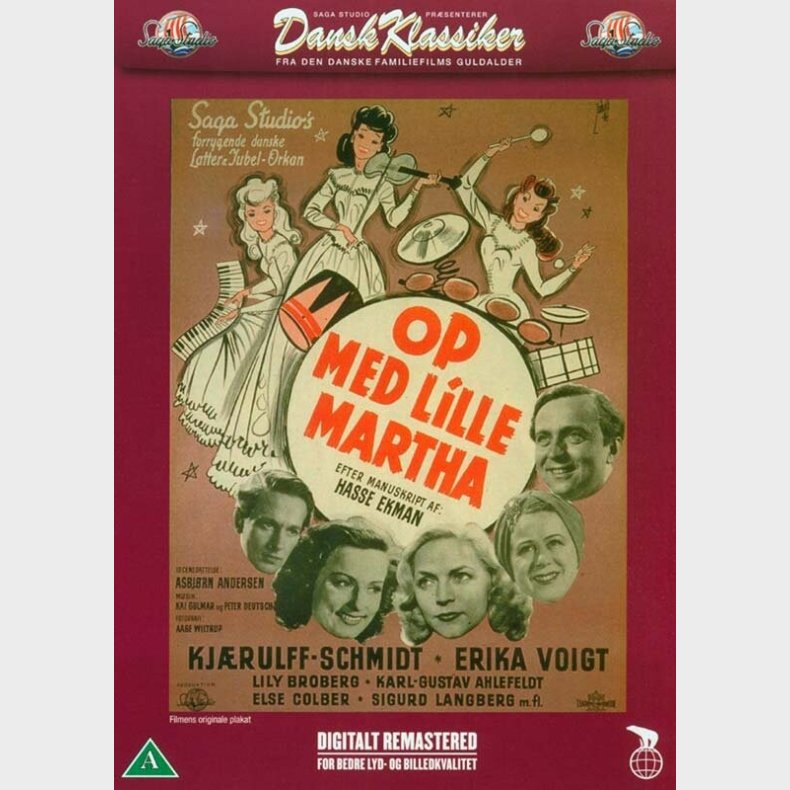 Op Med Lille Martha - DVD - Film