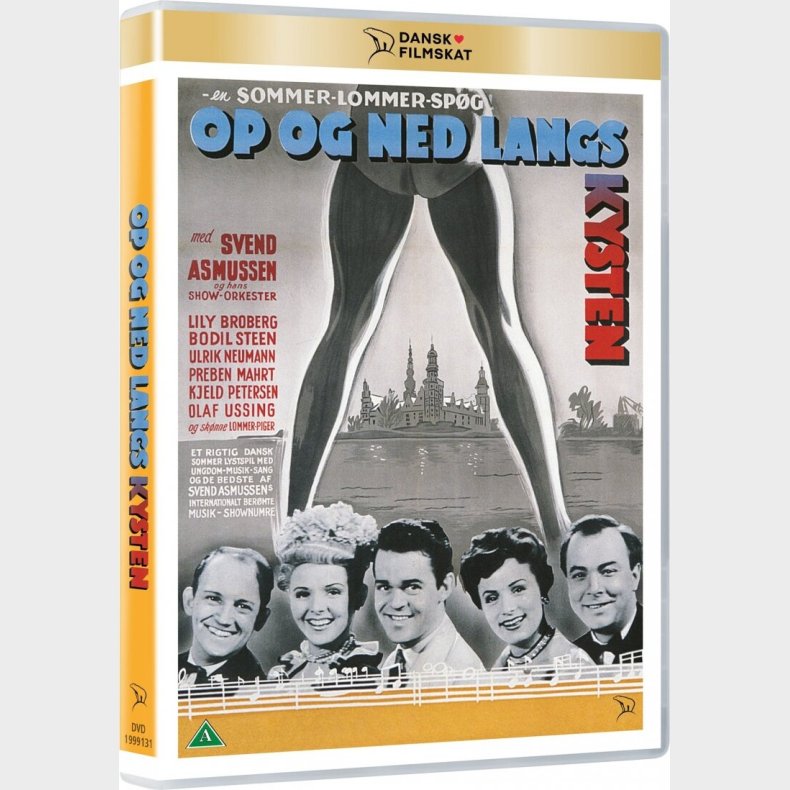 Op Og Ned Langs Kysten - DVD - Film