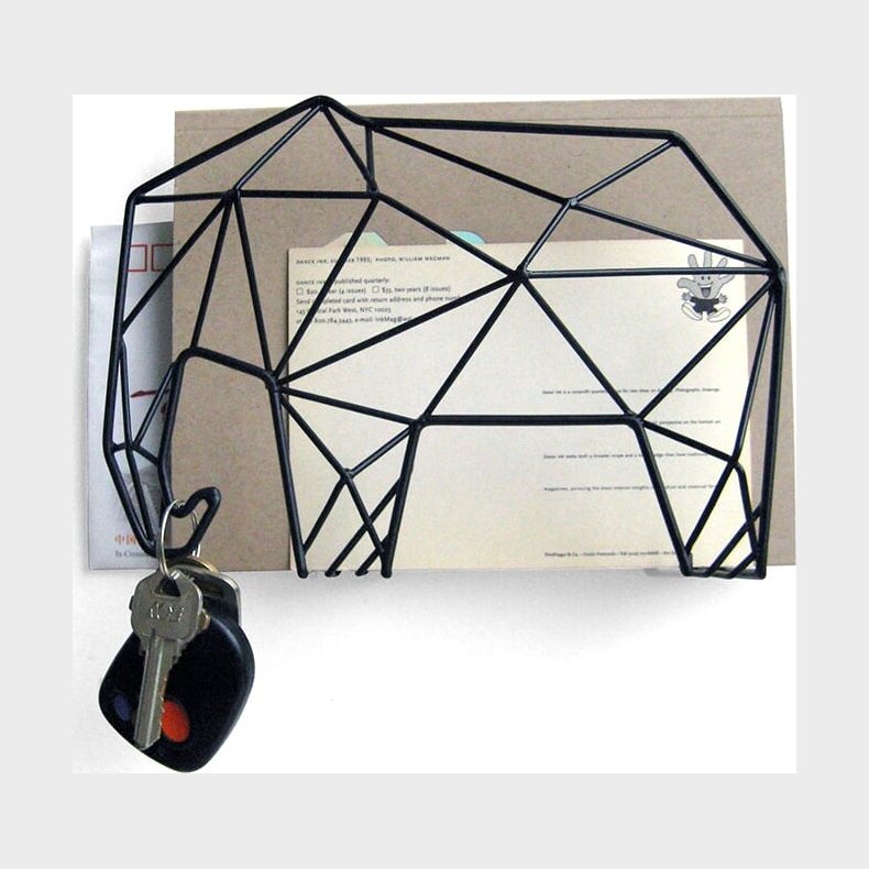 Brevholder Til Vg Og Skrivebord - Elefant - Kikkerland