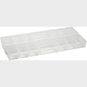 Opbevaringsske - H 2,8 Cm - Str. 24x11 Cm - 1 Stk.