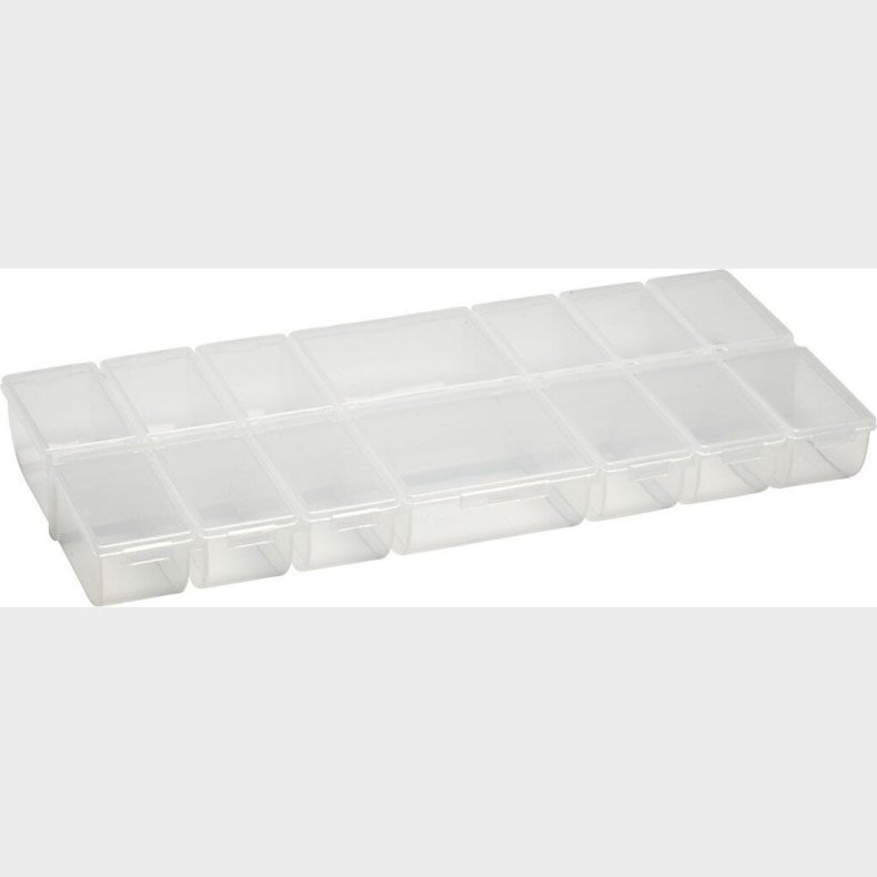 Opbevaringsske - H 2,8 Cm - Str. 24x11 Cm - 1 Stk.