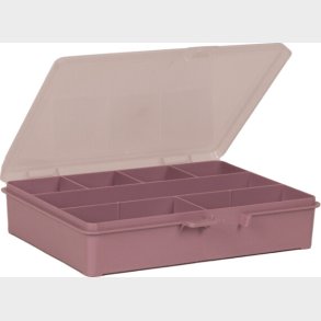 Opbevaringsboks M/7 Rum 40x17,9x15,1cm, M�rk Rosa - Raaco