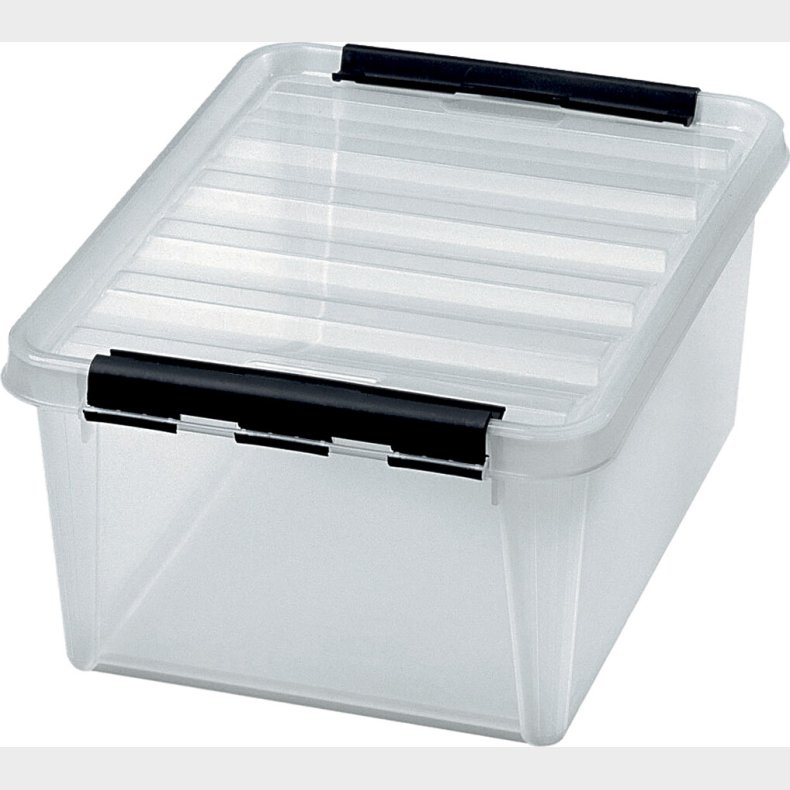 Opbevaringskasse Med L�g - Str. 40x30x18,5  - 15 L - 1 Stk.