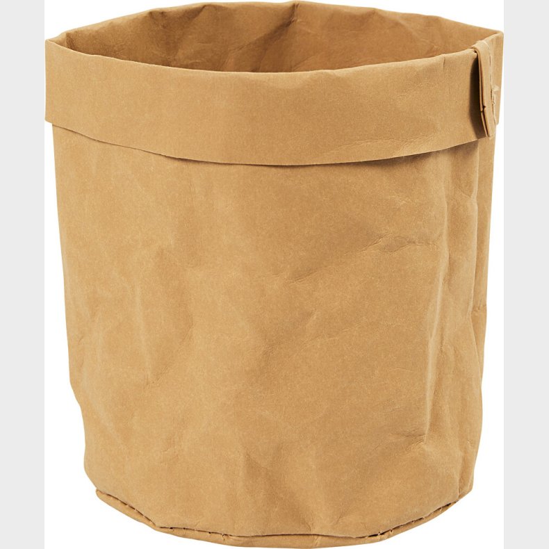 Opbevaringspose - H 12 Cm -  11 Cm - 350 G - Lys Brun - 1 Stk.