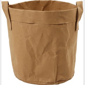 Opbevaringspose - H 20 Cm -  19,5 Cm - 350 G - Lys Brun - 1 Stk.