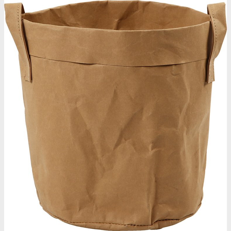Opbevaringspose - H 20 Cm -  19,5 Cm - 350 G - Lys Brun - 1 Stk.