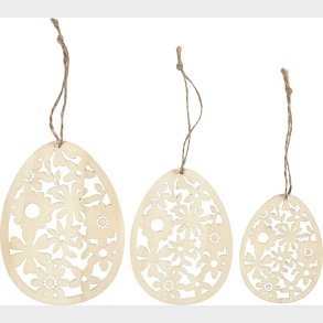 Ophng - H 8+10+12 Cm - B 6+7,5+9 Cm - Tykkelse 3 Mm - 3 Stk.