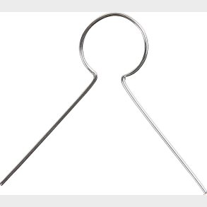 Ophng - L 22 Mm - Forslvet - 50 Stk.