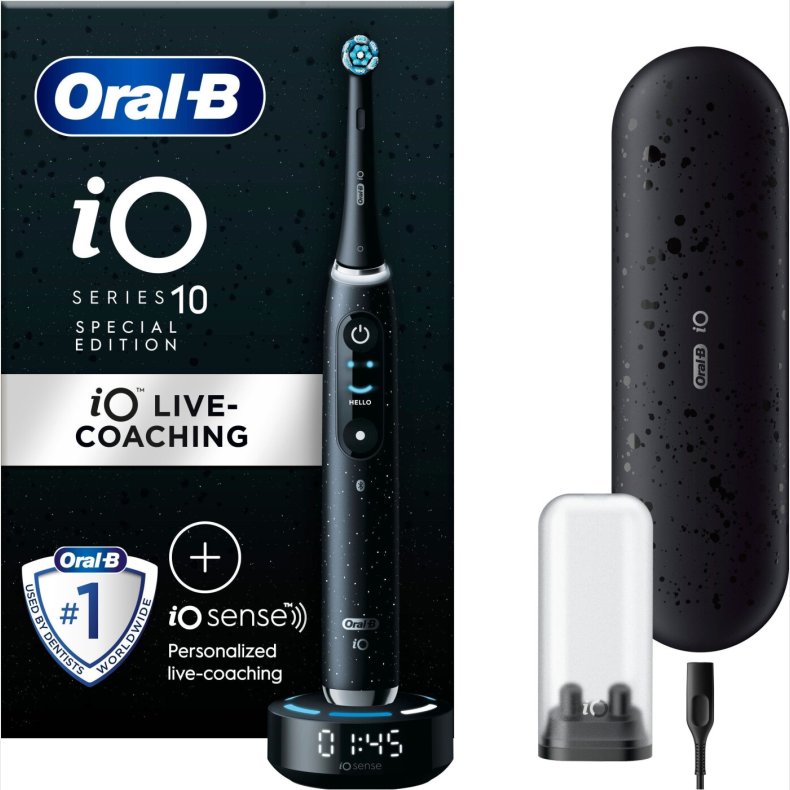 Oral-b - Io10 Kosmisk Sort Elektrisk Tandb�rste