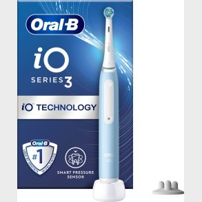 Oral-b - Io3s Isbl� Elektrisk Tandb�rste