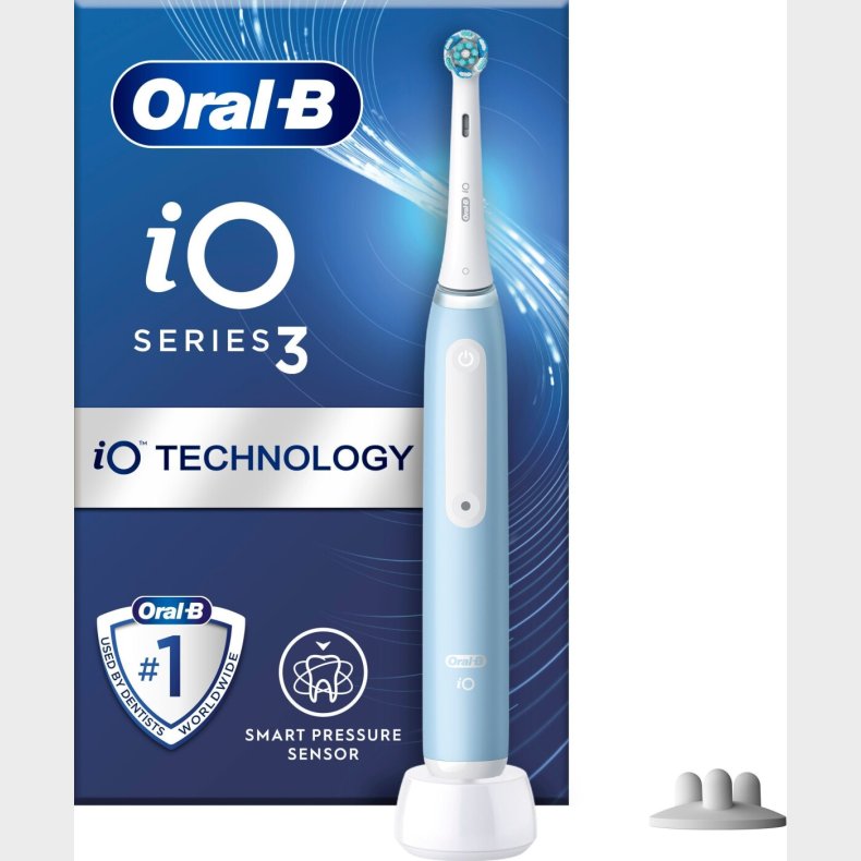 Oral-b - Io3s Isbl� Elektrisk Tandb�rste